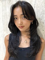 ヨロ 渋谷(YOLO) 韓国ヘアーハッシュカットレイヤーカットハイライトカラー