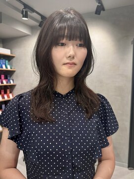 シャルムバイケンジ(Charm.by KENJE) 【 銀座/レイヤー 】ハッシュカット/ミディアムレイヤー/小顔