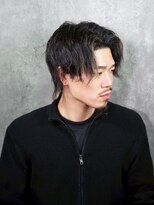 プレミアムバーバー 銀座店(PREMIUM BARBER produce by HIRO GINZA)&nbsp;センターパート/ツイストスパイラル＜理 容室＞