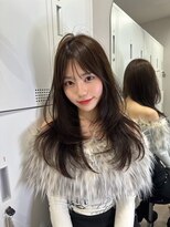 ロンドガーネット 池袋(Lond garnet)&nbsp;暗めカラー/韓国風巻き/レイヤーカット/髪質改善/縮毛矯正/池袋