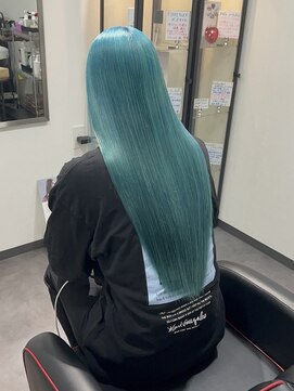 ロジャー(ROGER) ターコイズブルー/髪質改善トリートメント