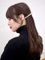 ガーデンヨコハマ(GARDEN YOKOHAMA)&nbsp;グレージュ ラベンダーグレー 透明感カラー 前髪 イメチェン