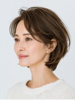 ビフィーノ リルネ(Bifino Rilune)&nbsp;40代　50代　大人艶ショート×白髪ぼかし