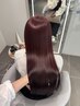 最新トレンドカラー♪カット＋ブリーチなしダブルカラー【N.orキラテラ】＋TR