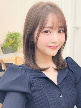 バイエイト(X８) セミロングレイヤーカットストレート