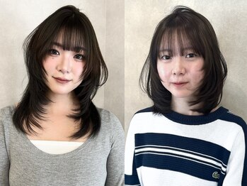 マーブル 町田(marble)の写真/顔周りひとつで、品も垢抜けも変わる大人のための似合わせ。結んだ時も、下ろした時も、ふと鏡を見た瞬間も