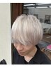 ハイブリーチ(金髪)¥13000 2回目+5000オンカラー+2000