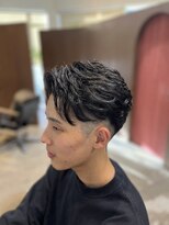 リップス ヘアー(Lips hair) アップバングパーマ