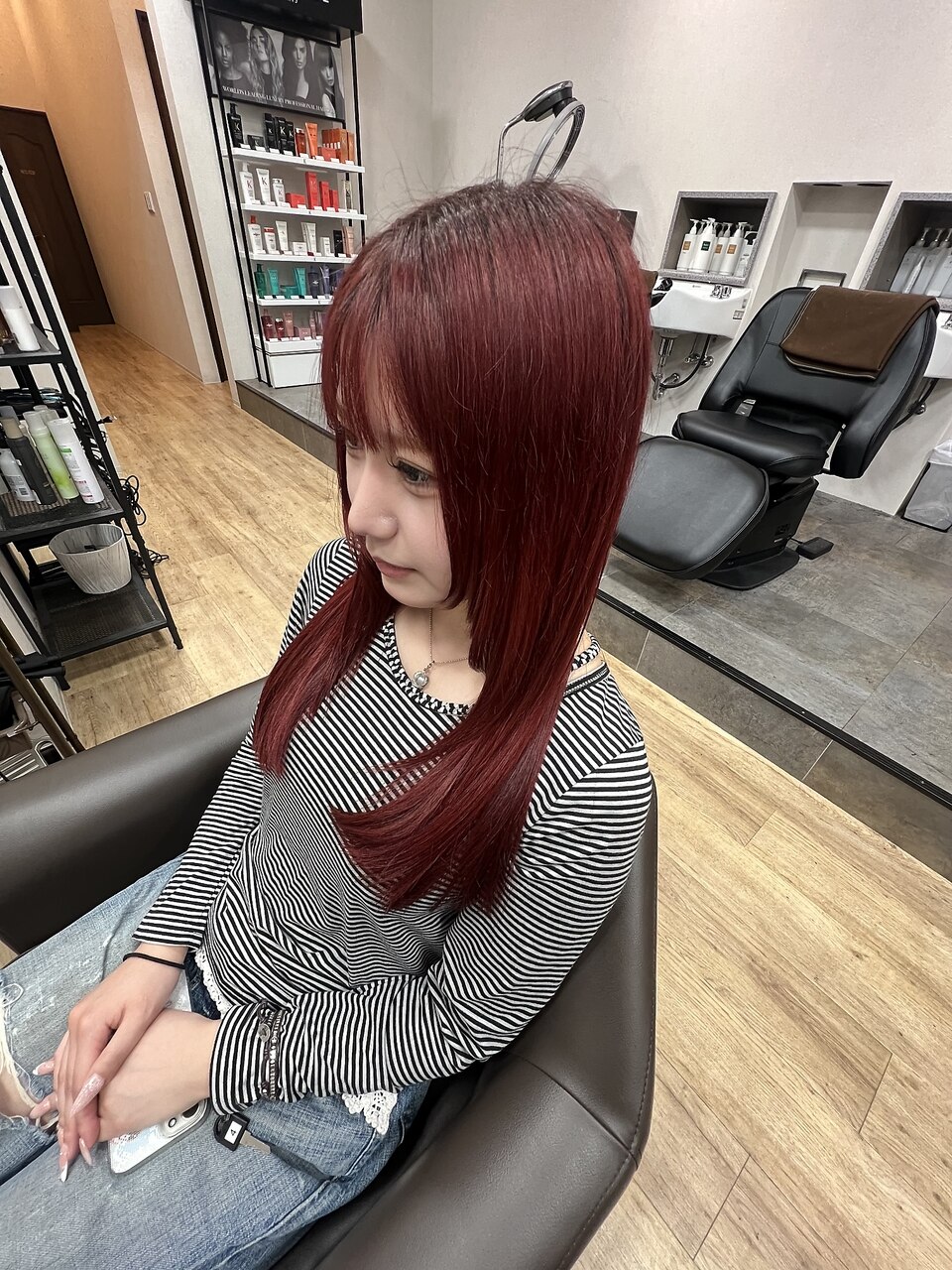 2026年秋】レッドカラーの髪型・ヘアアレンジ｜人気順｜ホットペッパー