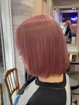 ヘアーエクステンド エフ 渋谷(f) ペールピンク