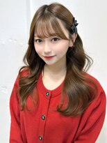 ロア 中目黒(loa)&nbsp;レイヤーカット/顔周りカット/流し前髪/小顔前髪カット