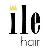 イル ヘアー(ile hair)のお店ロゴ