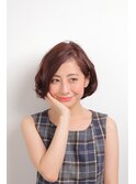 前下がりショートボブ