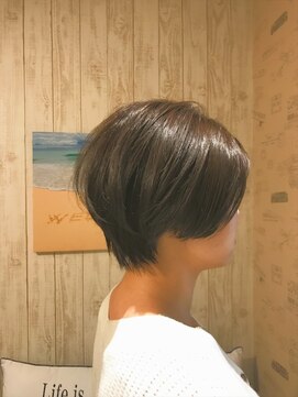 ナチュア ヘアアンドガーデン北千住(NaTur HAIR&GARDEN) 大人かわいいショートボブ☆