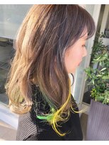 モヅ美容室 チェルム 四日市店(MOZ美容室 cheRm) ロング×インナーカラー