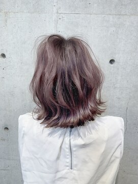 オーク たまプラーザ(OAK) ぱっつんボブ シアーラベージュ♪【OAKたまプラーザ/髪質改善】