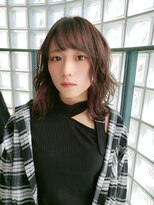 ショールーム シモノセキ(SHOW ROOM SHIMONOSEKI)&nbsp;EMISANのおしゃれインナーカラー ×pink編