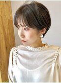 透けバングから始まる『耳かけマッシュショート』☆