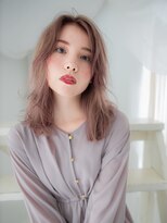 ヘアー アークス 上大岡店(hair ARKS)&nbsp;ハイトーン×ミディアムスタイルARKS上大岡