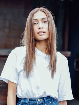 プロデュース 相模原店(Produce) ロング♪センターパート♪ハイライトカラー♪