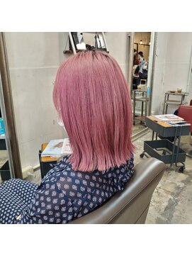 ゼットサロン(Z SALON) 3回洗って、うすピンクになります