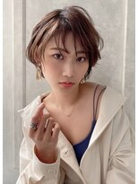 エストレーラ(estrela) 『estrela』小顔耳掛けショート　シースルーバング