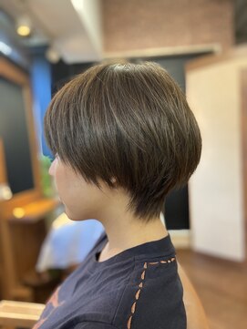 スリル ヘア アンド ネイル デザイン 恵比寿店(sulir hair and nail design) マッシュショート【恵比寿】30代40代50代