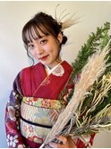LAPENSEE beige 藤満/成人式ヘアセット