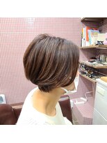 ミルク 希望ヶ丘(milk)&nbsp;ピンクベージュ・ハンサムショート