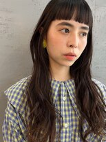 パム 恵比寿(PAM.)&nbsp;香草カラーでつくるナチュラルブラウンロング【PAM./hana】