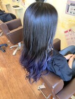 ラ ブリエ 成田公津の杜(La briller)&nbsp;すそカラー×パープル