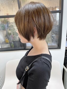 ニット 銀座(knit) 《knit銀座》大人可愛い20代30代40代ショートボブ丸み前下がり