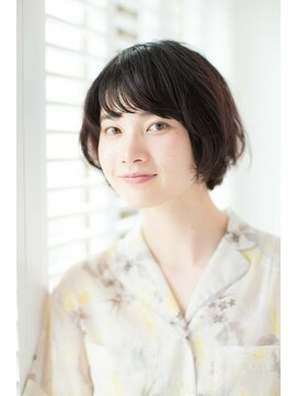 ココロエ ヘアアート(cocoroe HAIR ART) 黒髪ボブルフ