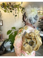 ビーカルム(美calm)&nbsp;ゆるふわ編み込みアップ