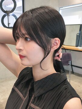 アイティーバイアルバム 八王子店(IT by ALBUM) 顔回りカール_大人ガーリーチョコレートプリカール_ba410031