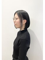 モリオフロムロンドン 松戸店(Morio from London)&nbsp;【松戸 藤原】黒髪ボブ　前髪無し