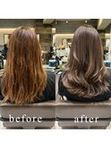 レイヤーカットハニーベージュ n9.15