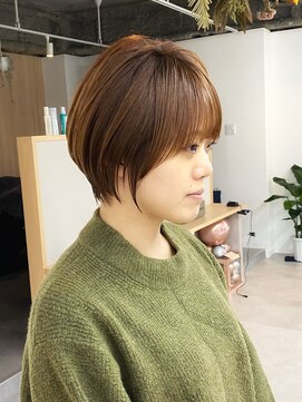 トト 船橋店(toto.) 黒髪/グレーベージュ/レイヤーロング/前髪パーマ[西船橋/津田沼]