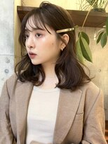 サイン 渋谷(SIGN)&nbsp;レイヤーカットイヤリングカラーインナーカラーケアブリーチ