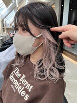 ロンドワン 三宮元町(Lond one) インナーカラー/イヤリングカラー/ホワイトピンク