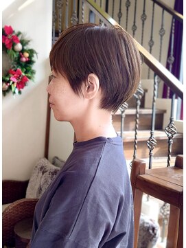 ヘアモード カクテル 大人可愛い20代30代40代ショートスタイル　【ニシヤマ　ミホ】