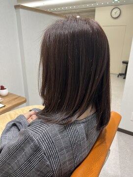 アルバ(aLba) 【村上　慶太】ツヤ髪ミディアム　《江坂駅/ツヤ髪ミディアム》