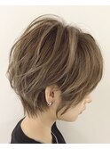 おしゃれ女子ウルフヘア×ハイトーン×マッシュ
