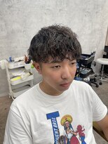 リミットバイアフィナー 大宮店(limit by Afinar) ツイスパマッシュ ツーブロ