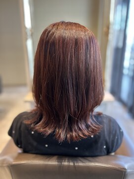 アイボリードット(ivory.) ピンクバイオレットカラー/髪質改善トリートメント／艶カラー