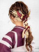 バサラ 福岡天神西通り店(VASARA)&nbsp;福岡　天神　お呼ばれヘア　訪問着　レンタル　七五三　卒業袴