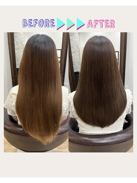 アモ 武蔵小杉(Amo) エアリーなロングヘア×グレージュ