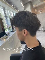 マーシュ 梅田(marshu)&nbsp;吉岡Style/メンズパーマ/ジェットモヒカン風