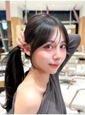顔周りカット◆顔周り_おくれ毛_もみれ毛_前髪_似合わせカット