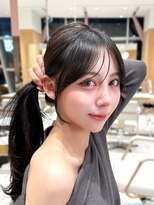アマトウキョウ アユンチェ(AMA TOKYO×AYUNCHE)&nbsp;顔周りカット◆顔周り_おくれ毛_もみれ毛_前髪_似合わせカット